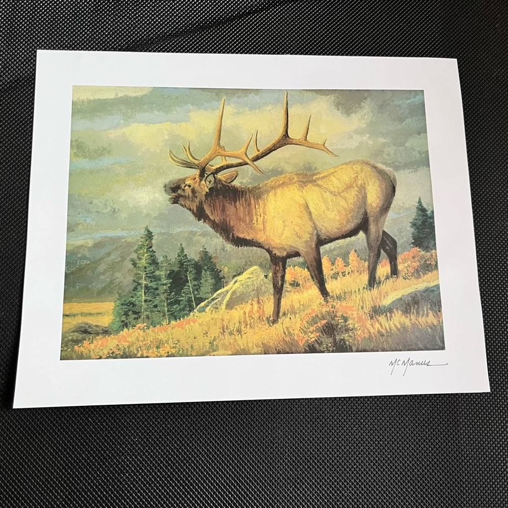 Pat McMann New Vintage 2015 Seriolithograph “September Song” Park West Gallery
